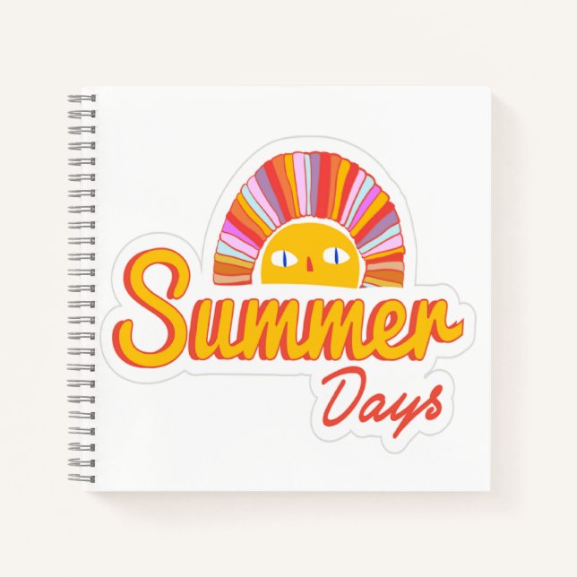 Cuaderno Día de verano  (Anverso)