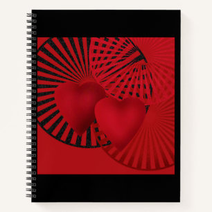 Cuaderno Día del amor , boda  , día de San Valentín