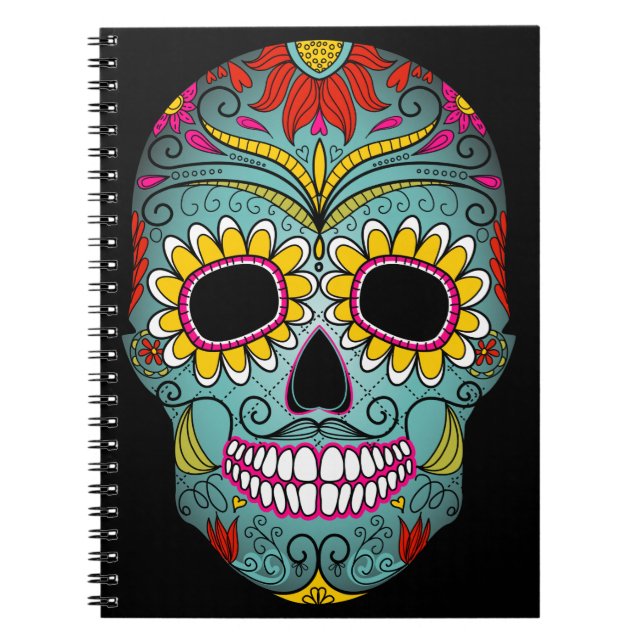 Cuaderno Día del Calavero Azúcar Muerto (Frente)