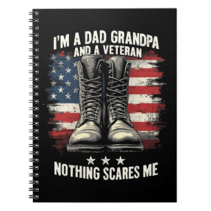 Cuaderno Día del Padre Abuelo Veterano Patriótico