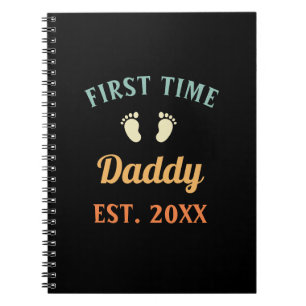 Cuaderno Día del Padre de Papá Noel por primera vez