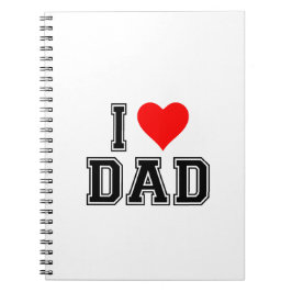 Cuaderno Día del padre - Diseño audaz y simple
