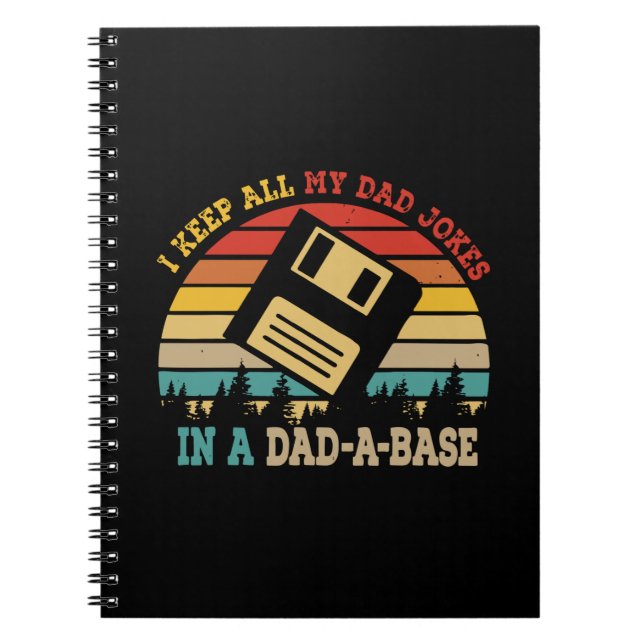 Cuaderno Día del padre guardo todos los Chistes de mi papá (Frente)