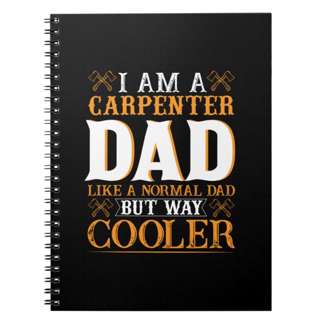 Cuaderno Día del Padre Soy un papá carpintero (Frente)