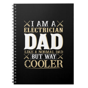 Cuaderno Día del Padre Soy un papá electricista