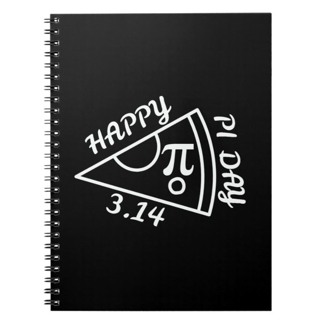 Cuaderno Día del Pi Feliz Día del Pi (Frente)