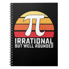 Cuaderno Día del Pi Irracional Pero Bien Redondeado Matemát