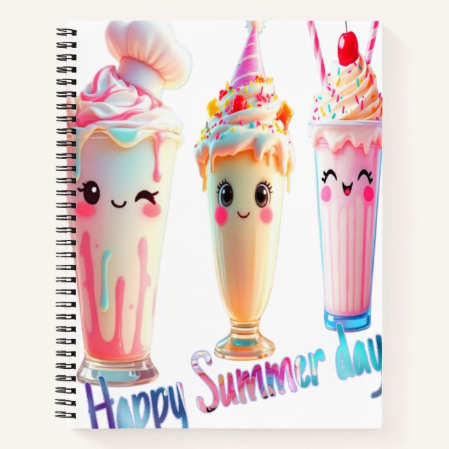 Cuaderno Día feliz de verano  (Anverso)