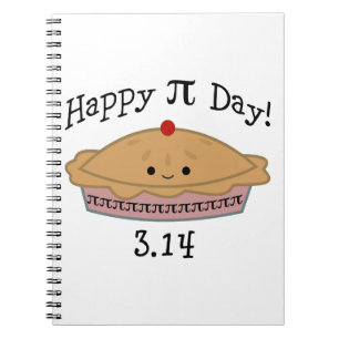 Cuaderno ¡Día feliz lindo del pi!