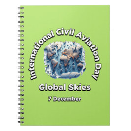 Cuaderno Día Internacional de la Aviación Civil. 7 de dicie