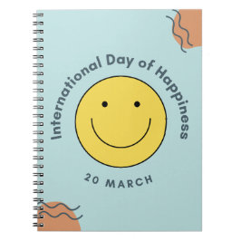 Cuaderno Día Internacional de la Felicidad