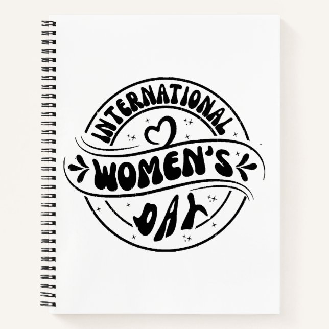 Cuaderno Día Internacional de la Mujer (Anverso)