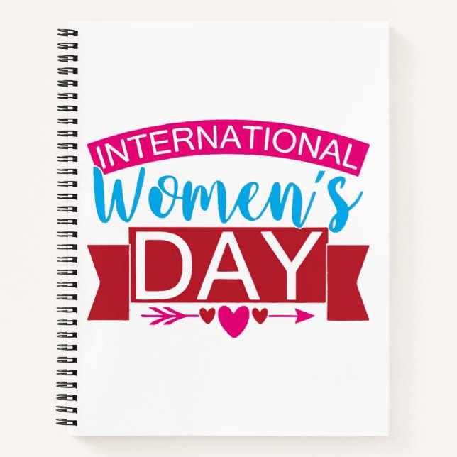 Cuaderno Día Internacional de la Mujer (Anverso)