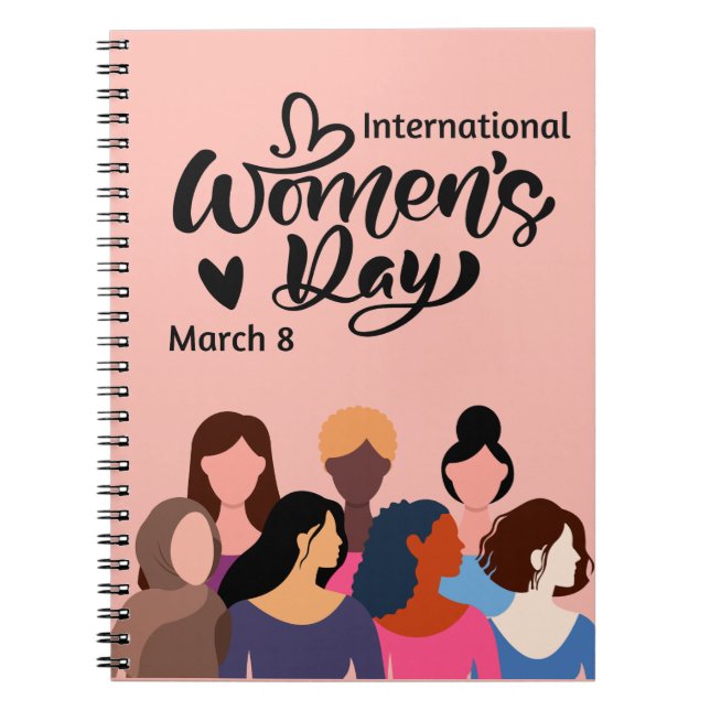 Cuaderno Día Internacional de la Mujer 2025 (Frente)
