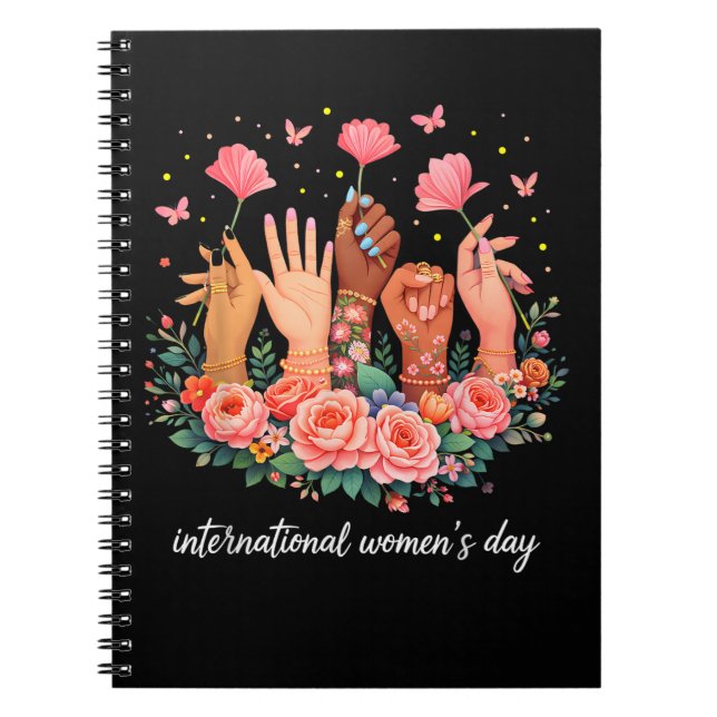 Cuaderno Día Internacional de la Mujer 8 marzo 2026 (Frente)
