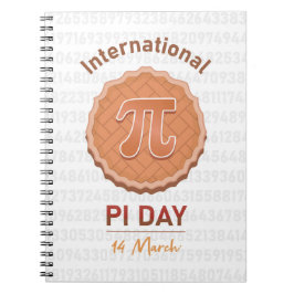 Cuaderno Día Internacional De La Pi