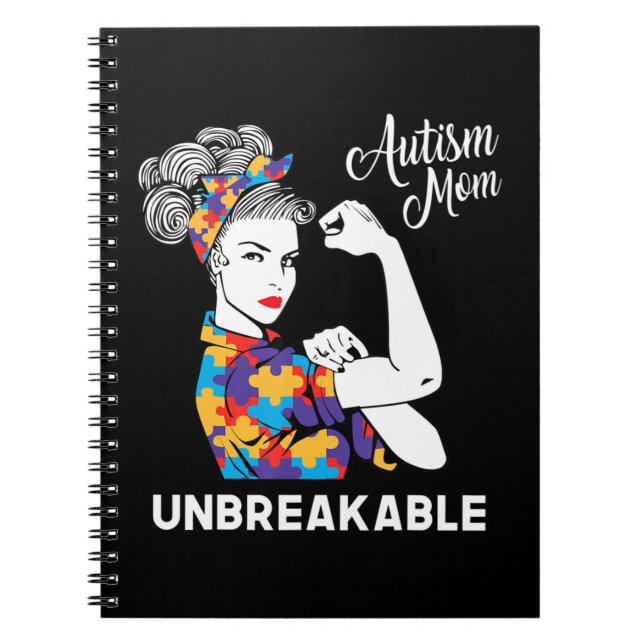 Cuaderno Día Mundial de Concienciación sobre el Autismo en  (Frente)