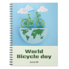 Cuaderno Día Mundial de la Bicicleta