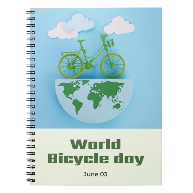 Cuaderno Día Mundial de la Bicicleta (Frente)