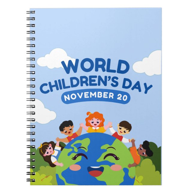 Cuaderno Día Mundial de la Infancia | 20 de noviembre (Frente)