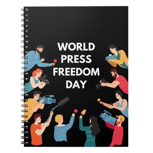 Cuaderno Día Mundial de la Libertad de Prensa (Frente)