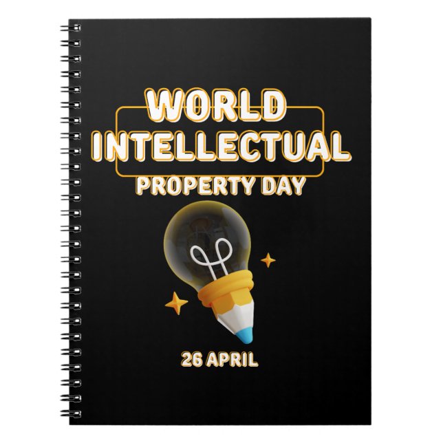 Cuaderno Día Mundial de la Propiedad Intelectual (Frente)
