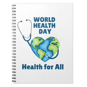Cuaderno Día Mundial de la Salud Salud Salud para Todos