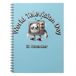 Cuaderno Día Mundial de la Televisión. 21 de noviembre