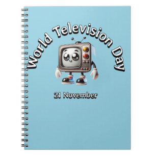 Cuaderno Día Mundial de la Televisión. 21 de noviembre