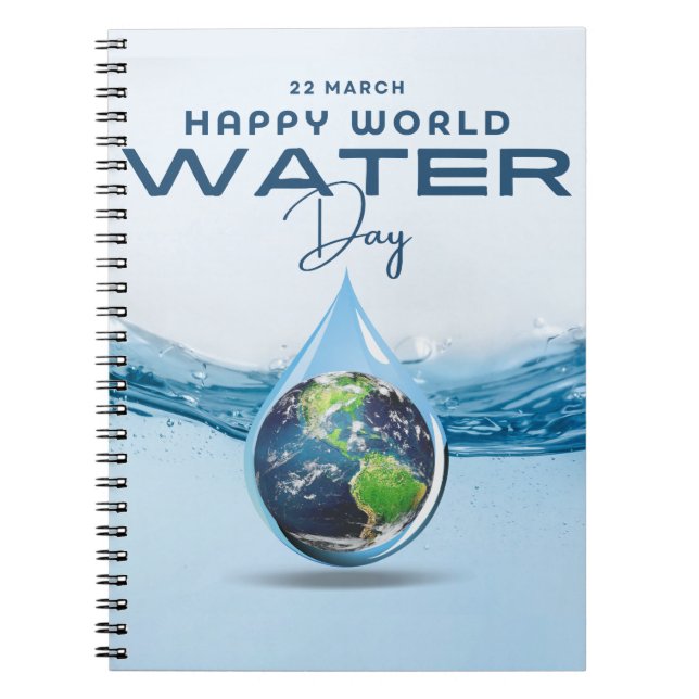 Cuaderno Día Mundial del Agua (Frente)