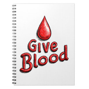 Cuaderno Día Mundial del Donante de Sangre - Dar texto de s