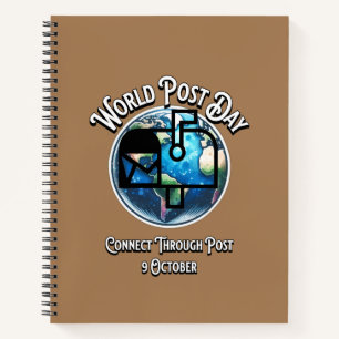 Cuaderno Día Mundial del Post. Conéctate a través del corre