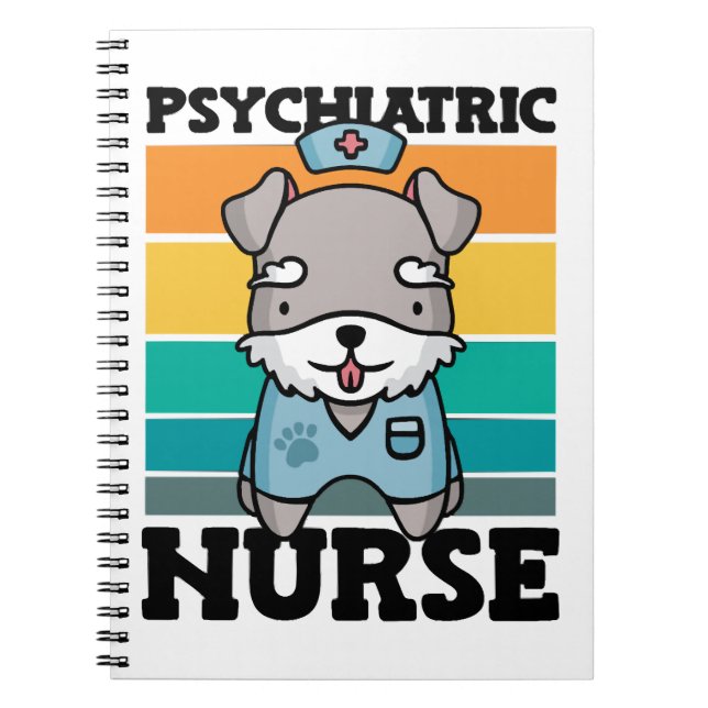 Cuaderno Día Nacional de Enfermeras Psiquiátricas (Frente)