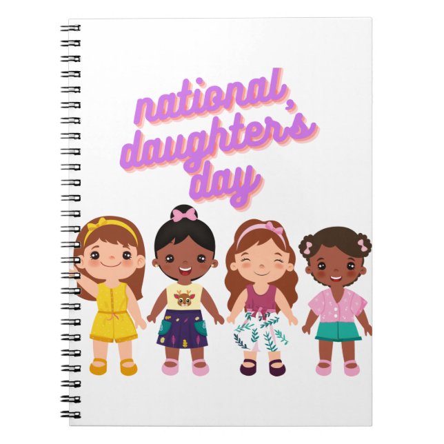 Cuaderno día nacional de las hijas (Frente)