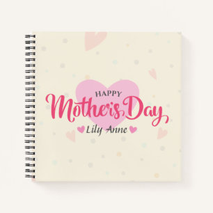 Cuaderno Día personalizado de la madre Personalizado Por