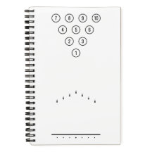 Diagrama de referencia de los carriles de bolos ne