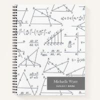 Diagramas matemáticos Patrón de papel gráfico mode