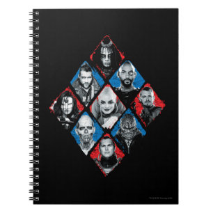 Cuaderno Diamante a cuadros del grupo de trabajo X del