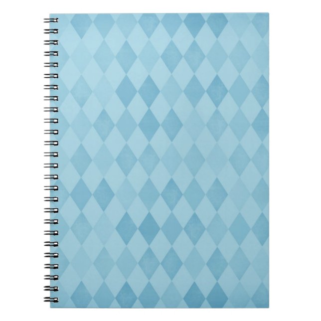 Cuaderno Diamantes azules para bebés (Frente)