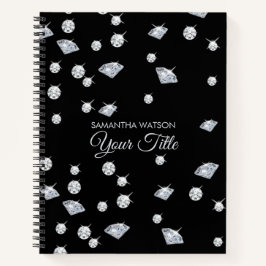 Cuaderno Diamantes de espuma personalizados