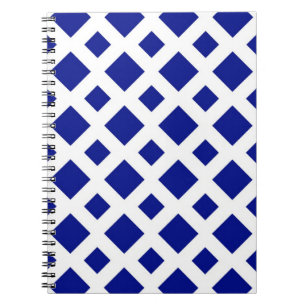 Cuaderno Diamantes de la marina en blanco