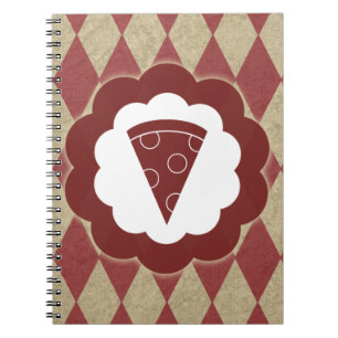 Cuaderno diamantes de pizza