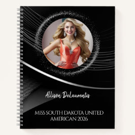 Cuaderno Diamond Dust Ultimate Pageant Checklist Notebook