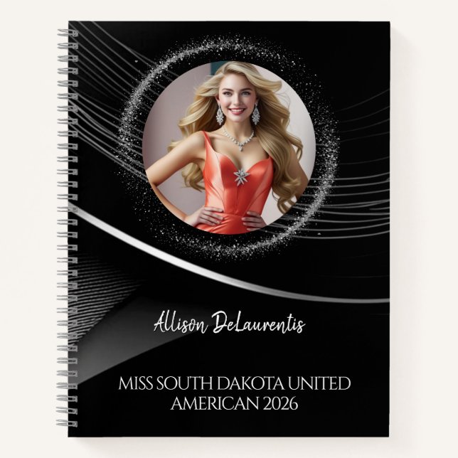 Cuaderno Diamond Dust Ultimate Pageant Checklist Notebook (Anverso)