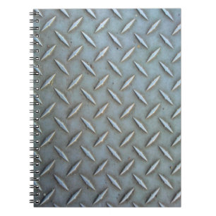 Cuaderno Diamond Plate Steel