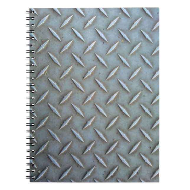 Cuaderno Diamond Plate Steel (Frente)