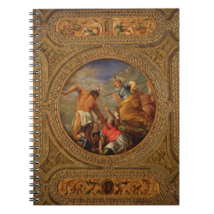 Cuaderno Diana y Actaeon, del techo de la biblioteca