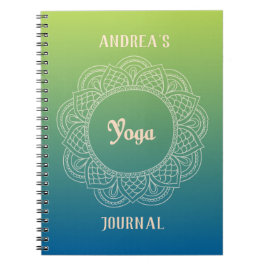 Cuaderno Diario adaptable de la yoga
