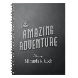 Cuaderno Diario asombroso personalizado del viaje de la