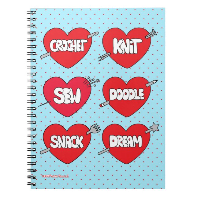 Cuaderno Diario astuto azul de Twinkie Chan (Frente)